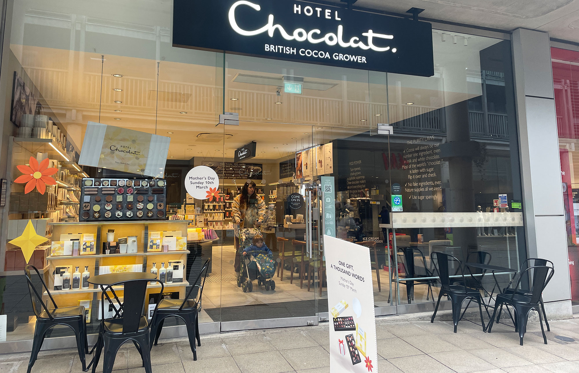 Hotel Chocolat Bury St Edmunds arc Shopping Centre