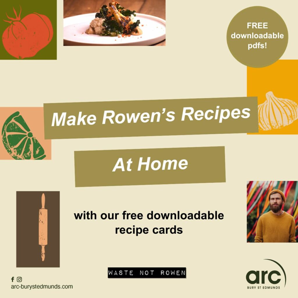 make rowen's recipes at home graphic