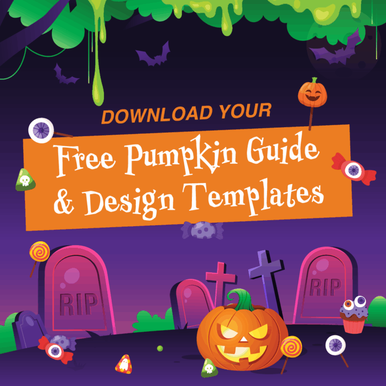free pumpkin guide and design templates halloween graphic
