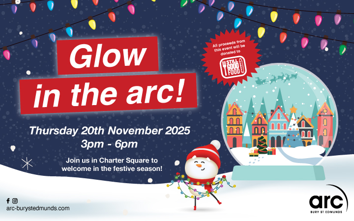 glow in the arc event graphic